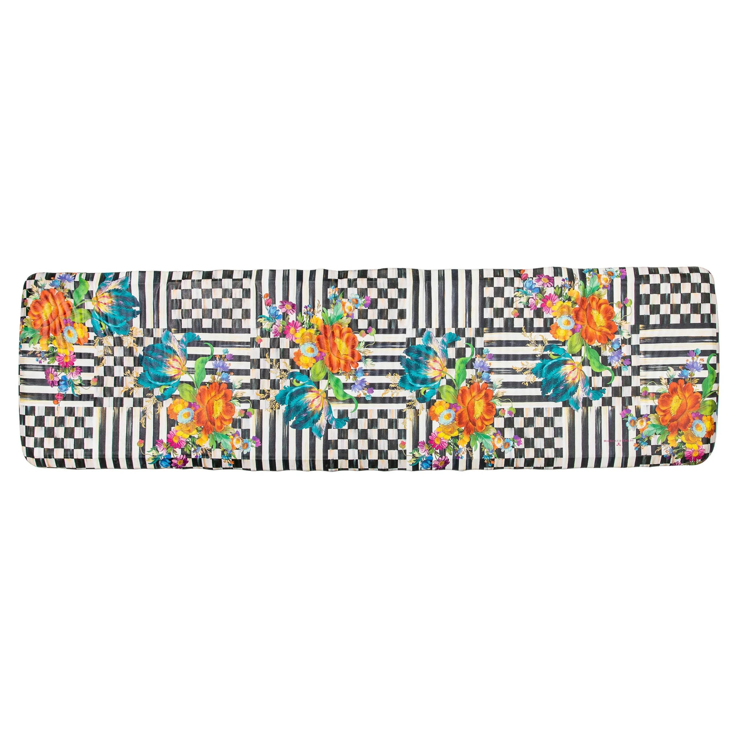 MacKenzie-Childs Rugs<Courtly Flower Market 20 x 72 GelPro Comfort Mat