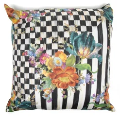 MacKenzie-Childs Spring|Pillows, Throws, & Cushions<Courtly Flower Market Pillow