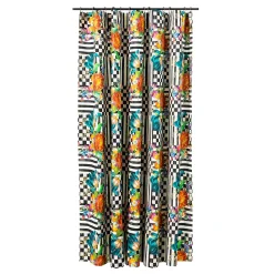 MacKenzie-Childs Bath & Bath Accessories<Courtly Flower Market Shower Curtain