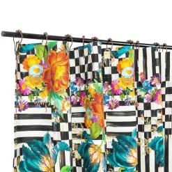 MacKenzie-Childs Bath & Bath Accessories<Courtly Flower Market Shower Curtain