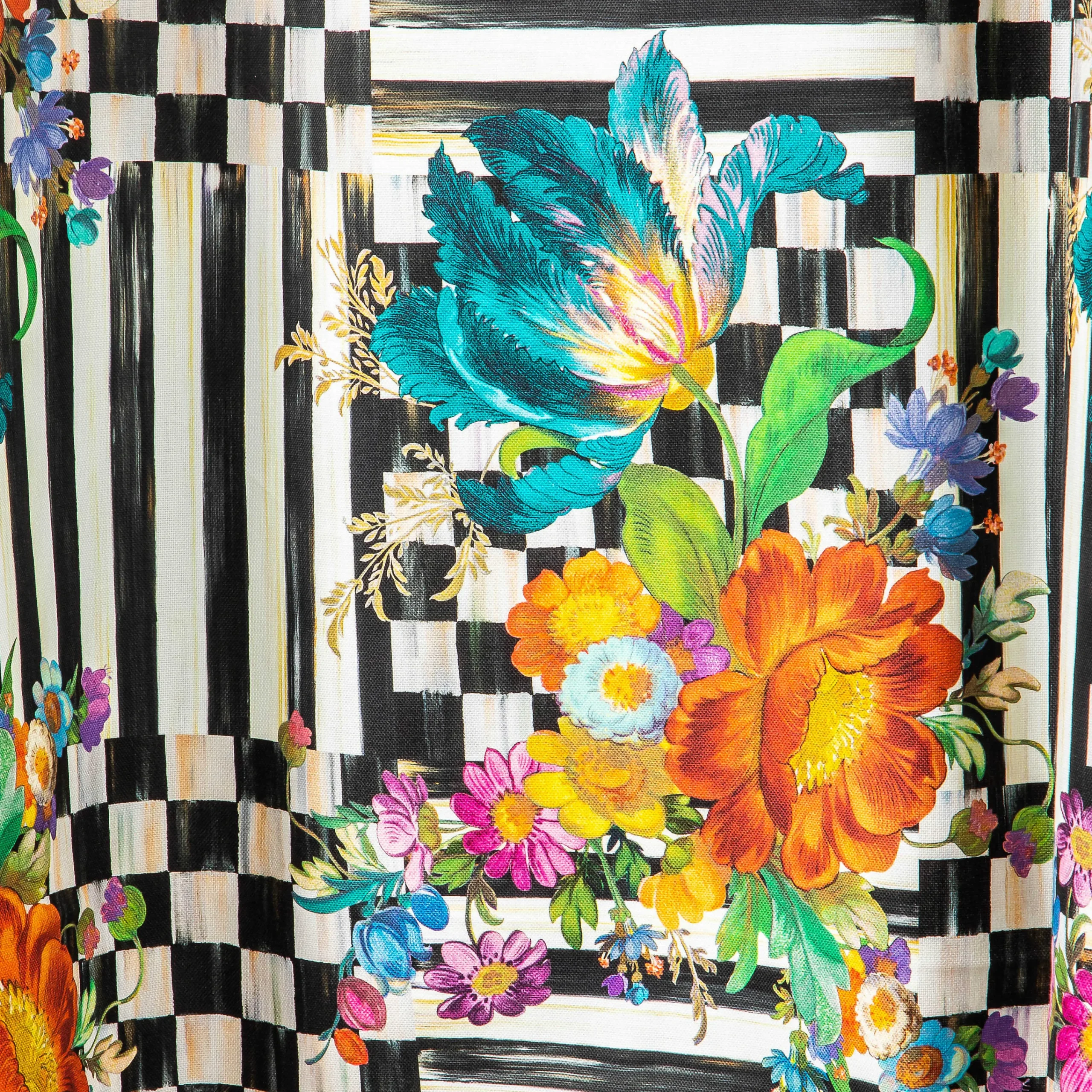 MacKenzie-Childs Bath & Bath Accessories<Courtly Flower Market Shower Curtain