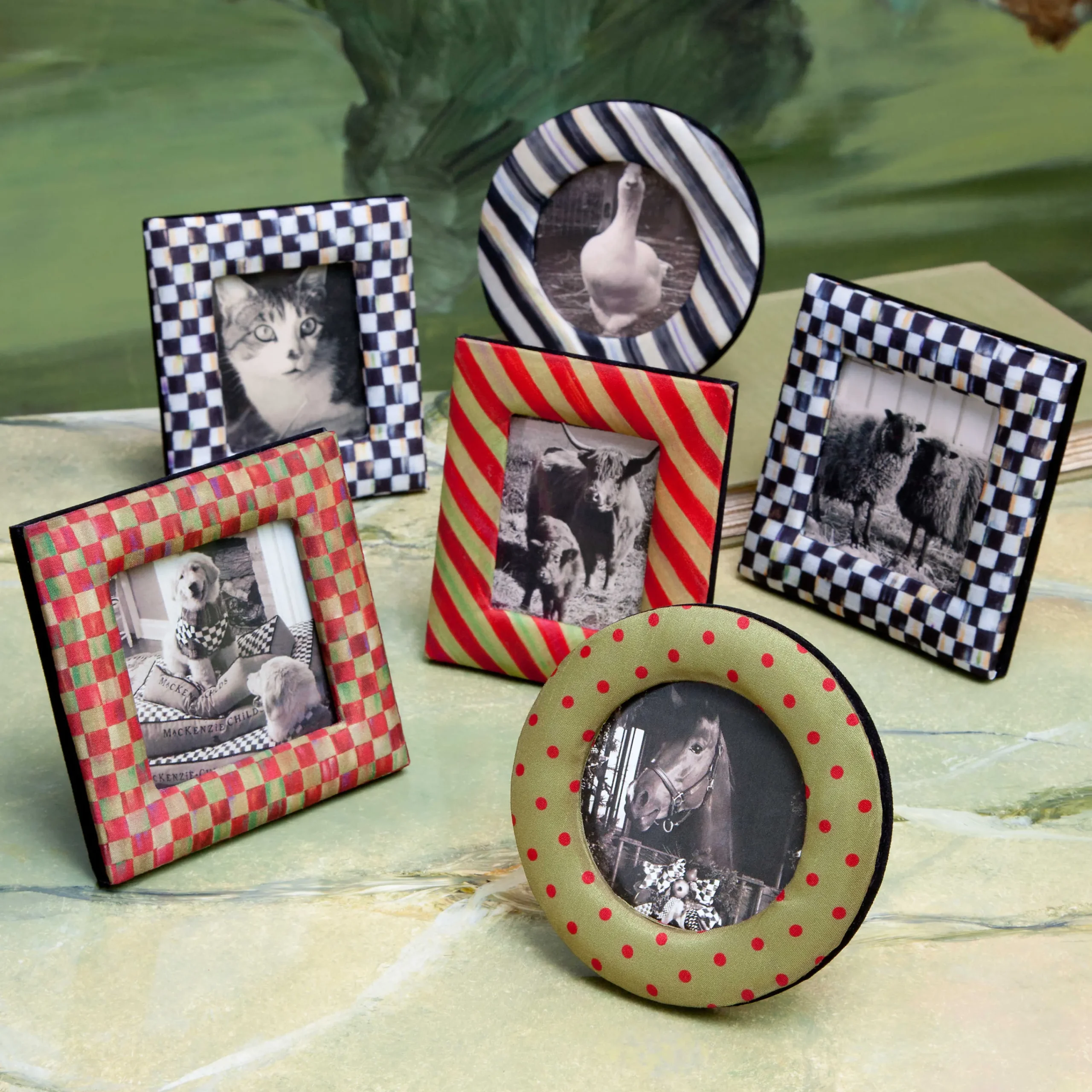 MacKenzie-Childs Holiday|Room Accents<Courtly Frames, Set of 3