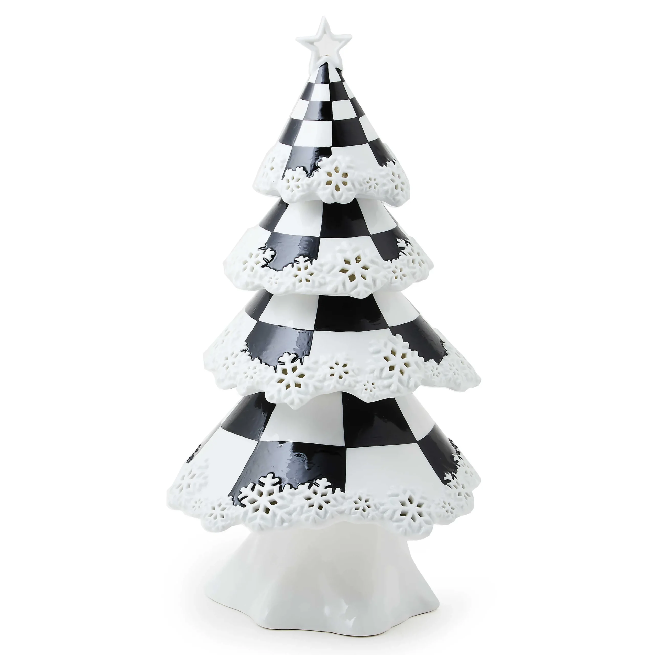 MacKenzie-Childs Holiday|Room Accents<Courtly Illuminated Porcelain Tree