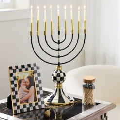 MacKenzie-Childs Holiday|Room Accents<Courtly Menorah