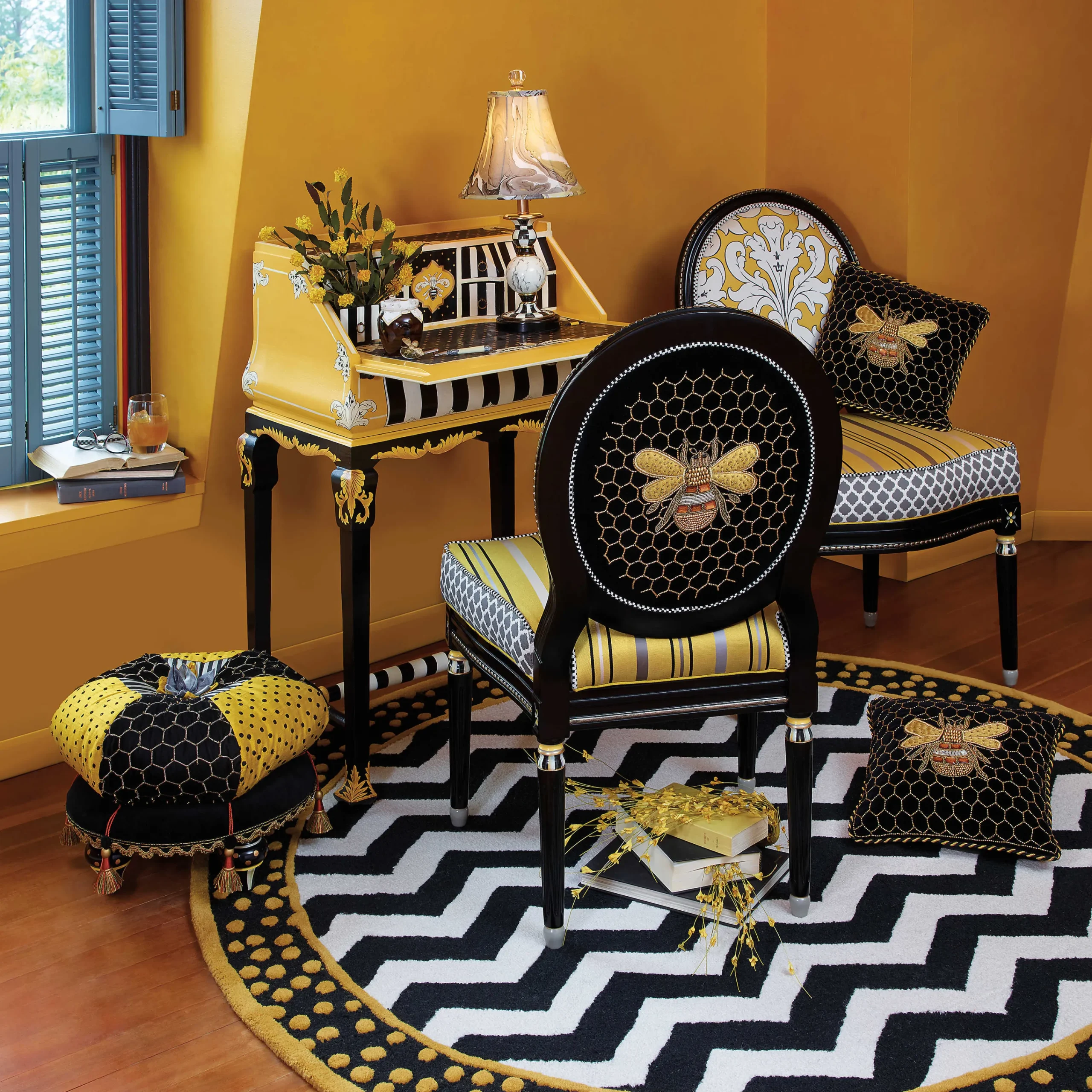 MacKenzie-Childs Room Accents|Lighting<Courtly Palazzo Candlestick Lamp