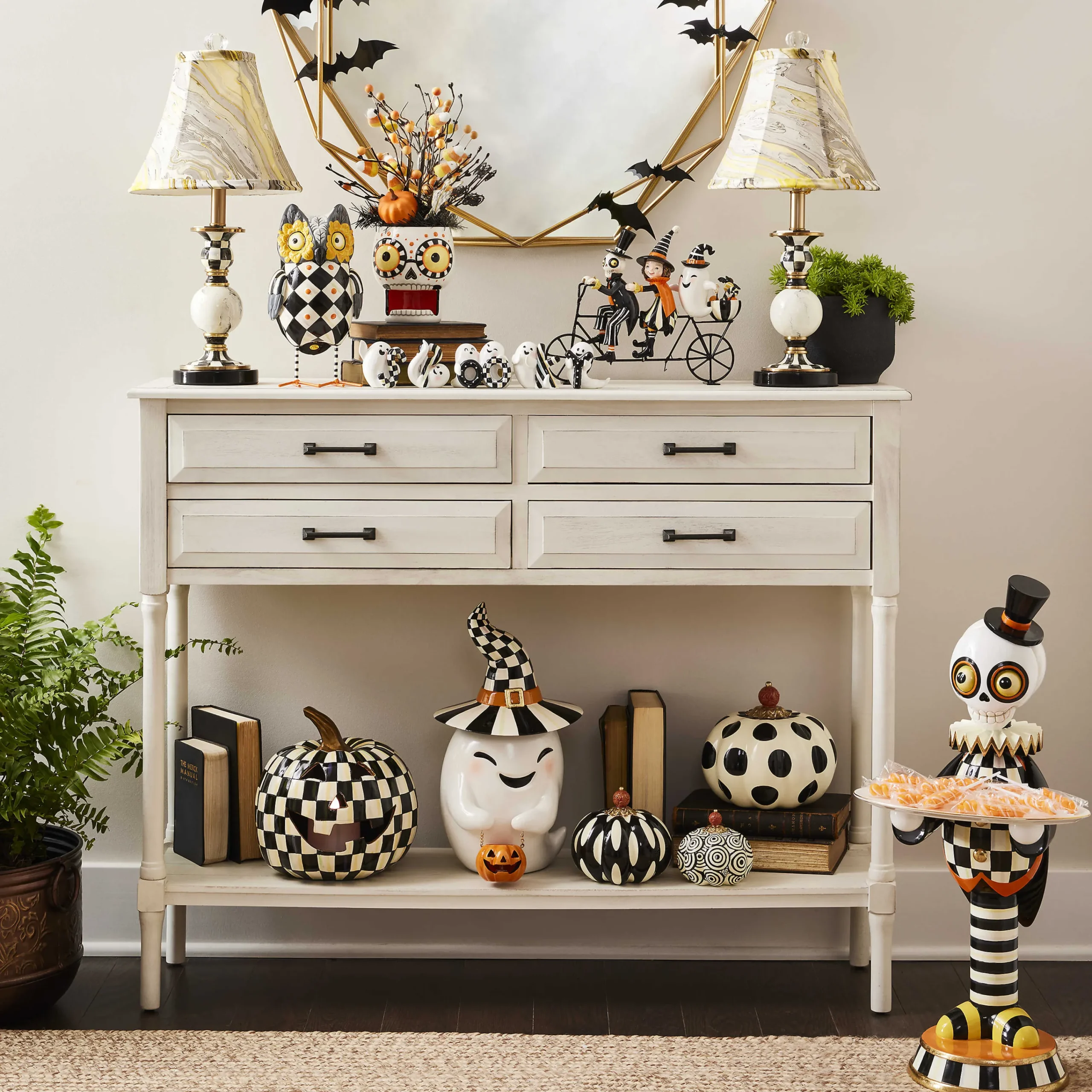 MacKenzie-Childs Room Accents|Lighting<Courtly Palazzo Candlestick Lamp