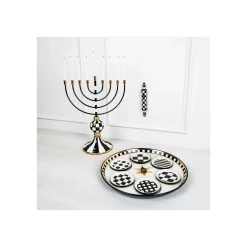MacKenzie-Childs Serveware<Courtly Seder Plate