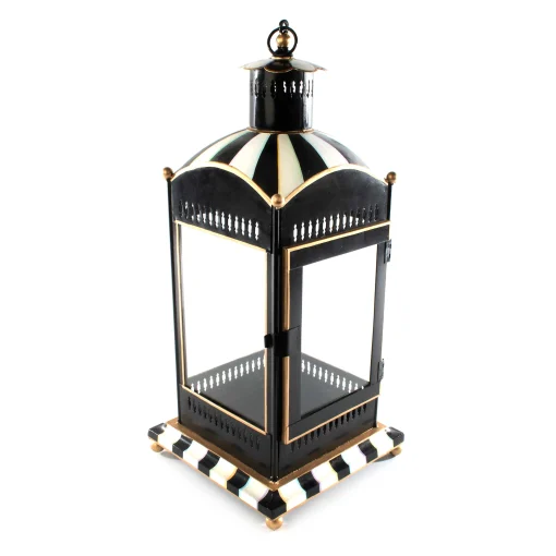 MacKenzie-Childs Spring|The Fall Shop<Courtly Stripe Large Candle Lantern