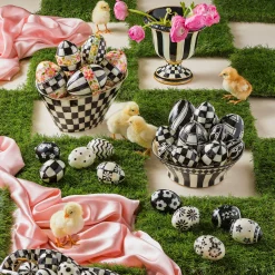 MacKenzie-Childs Outdoor<Courtly Stripe Tabletop Urn