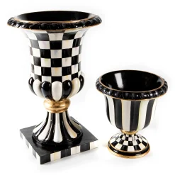 MacKenzie-Childs Outdoor<Courtly Stripe Tabletop Urn
