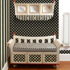 MacKenzie-Childs Finishing Touches|Room Accents<Courtly Stripe Wallpaper