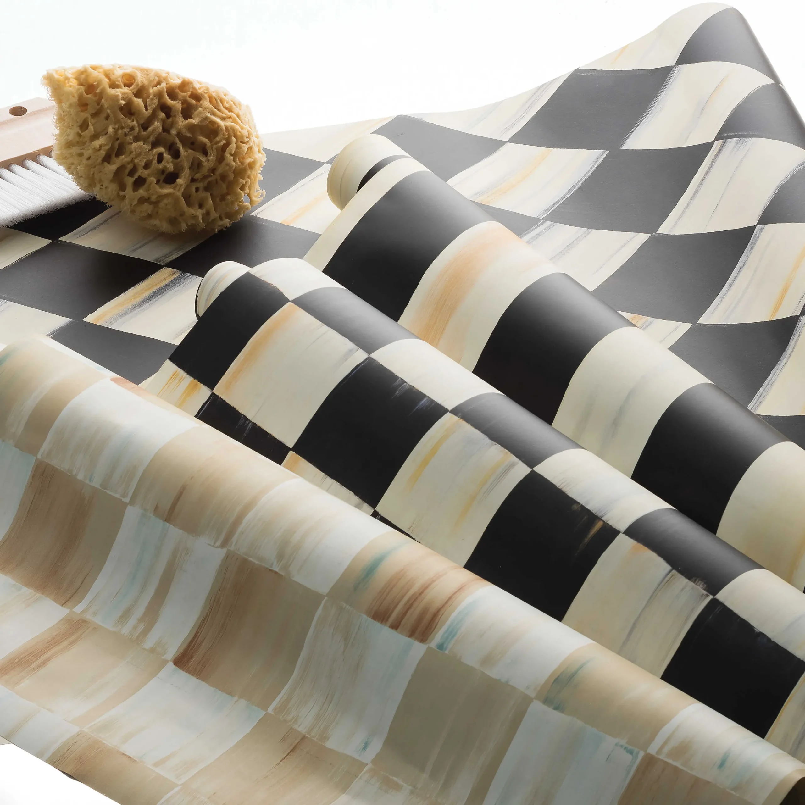 MacKenzie-Childs Finishing Touches|Room Accents<Courtly Stripe Wallpaper