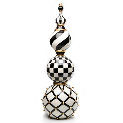 MacKenzie-Childs Outdoor<Courtly Tabletop Finial