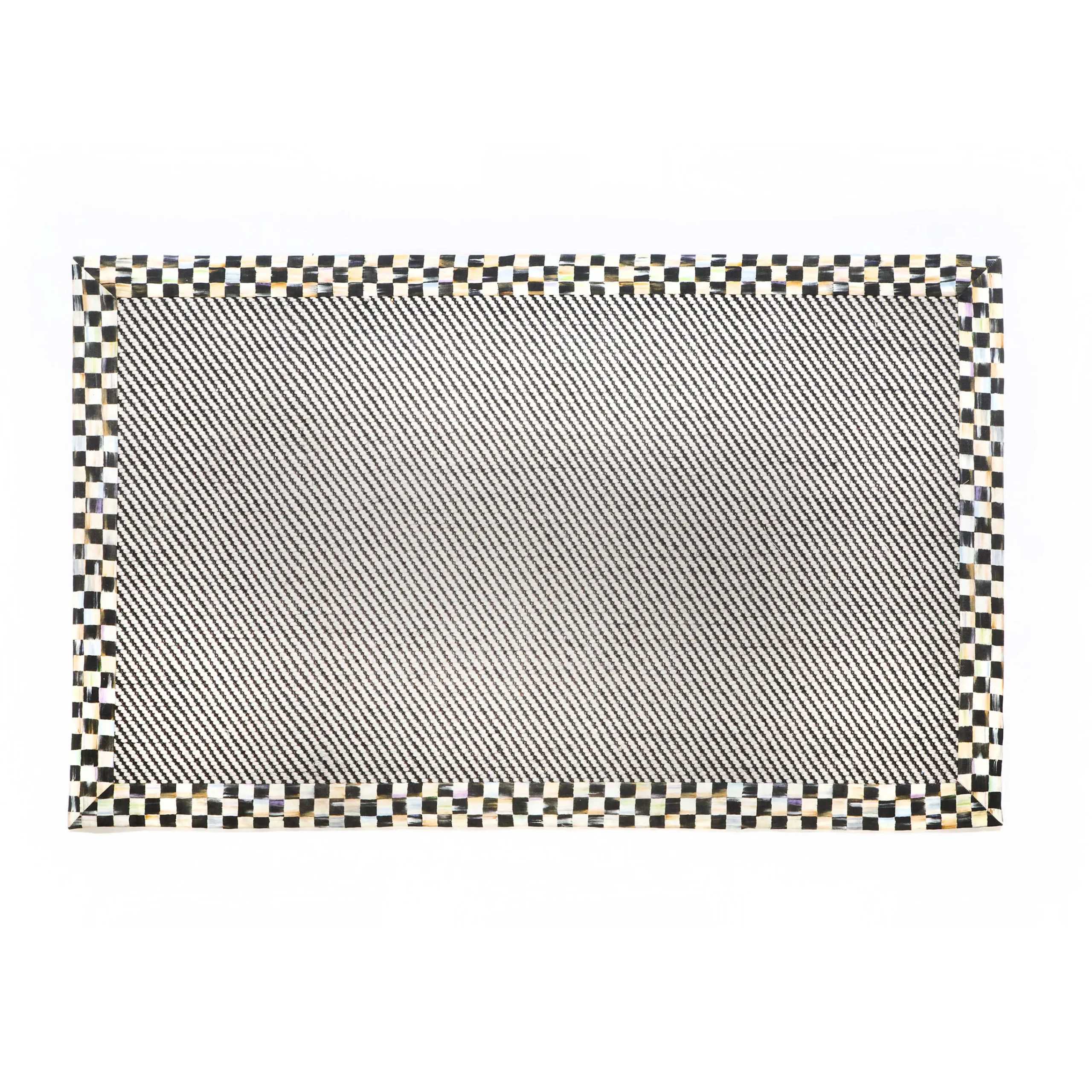 MacKenzie-Childs Rugs<Courtly Twill 2' x 3' Rug