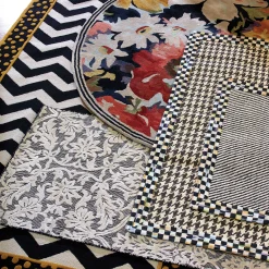 MacKenzie-Childs Rugs<Courtly Twill 2' x 3' Rug