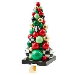 MacKenzie-Childs Holiday<Cozy Christmas Bauble Tree Stocking Hook