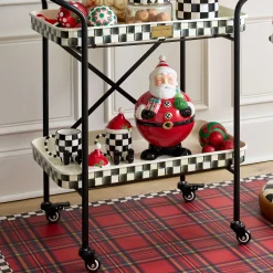MacKenzie-Childs Drinkware|Dinnerware & Flatware<Cozy Christmas Lidded Santa Mug