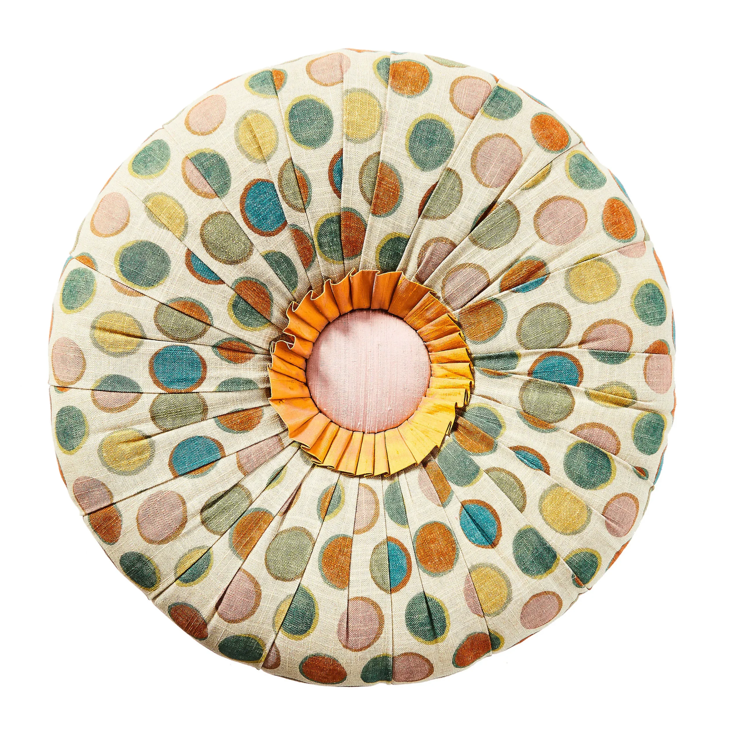 MacKenzie-Childs Living Room<Croquet Dots Ottoman