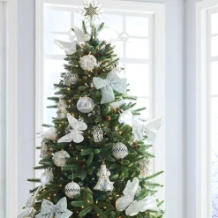 MacKenzie-Childs Holiday<Crystal Palace Ball Glass Ornament