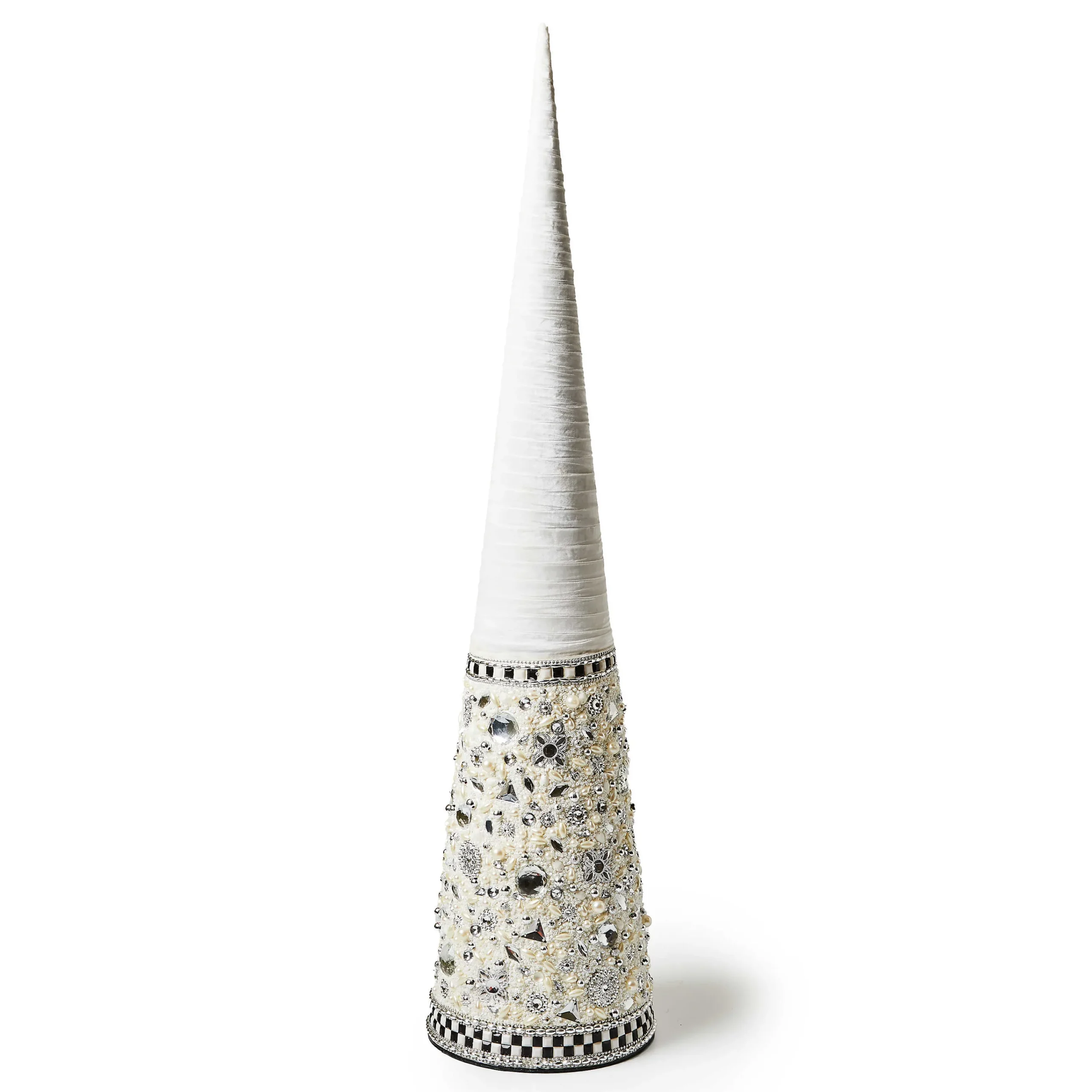 MacKenzie-Childs Room Accents<Crystal Palace Large Beaded Cone Tree