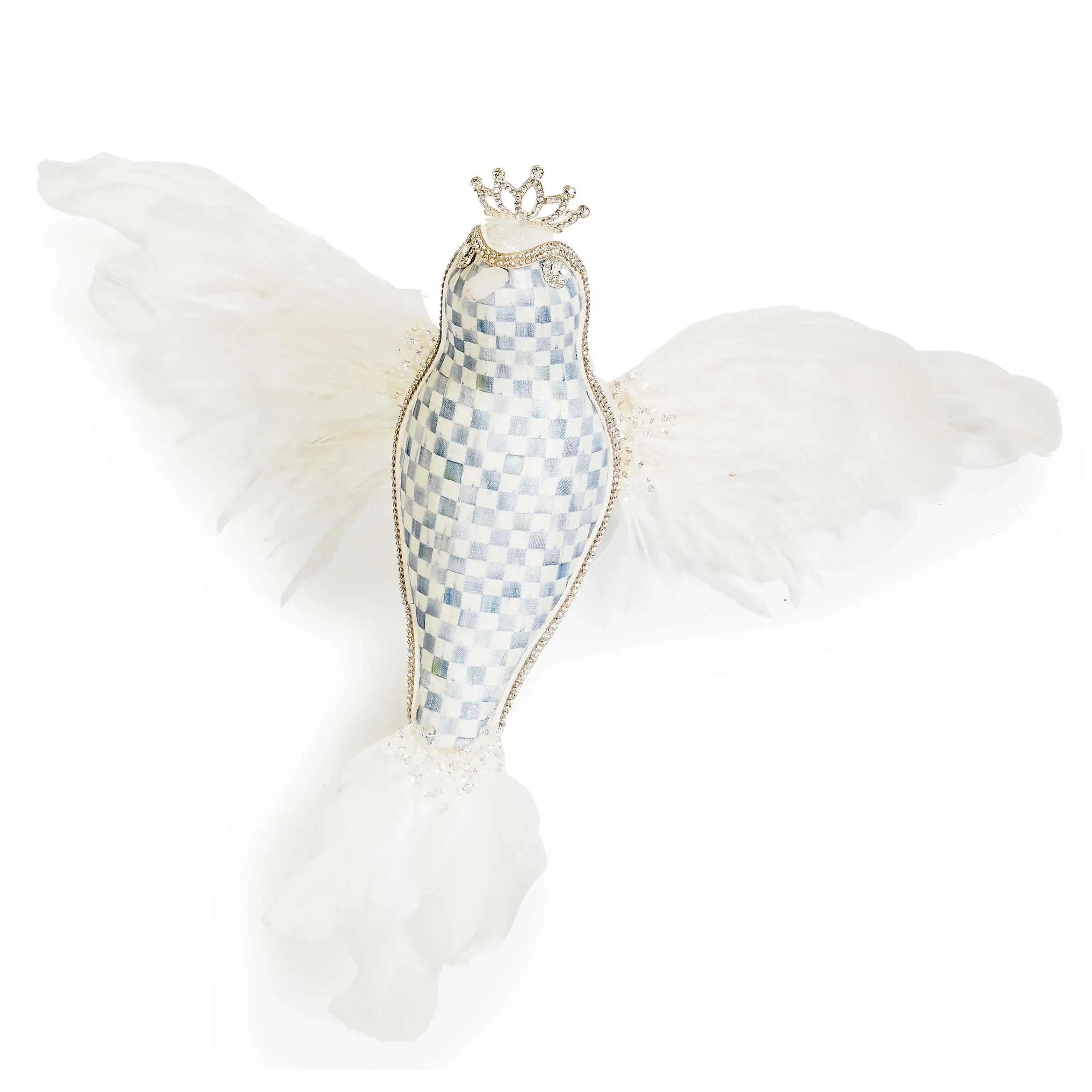 MacKenzie-Childs Holiday<Crystal Palace Large Hummingbird Ornament