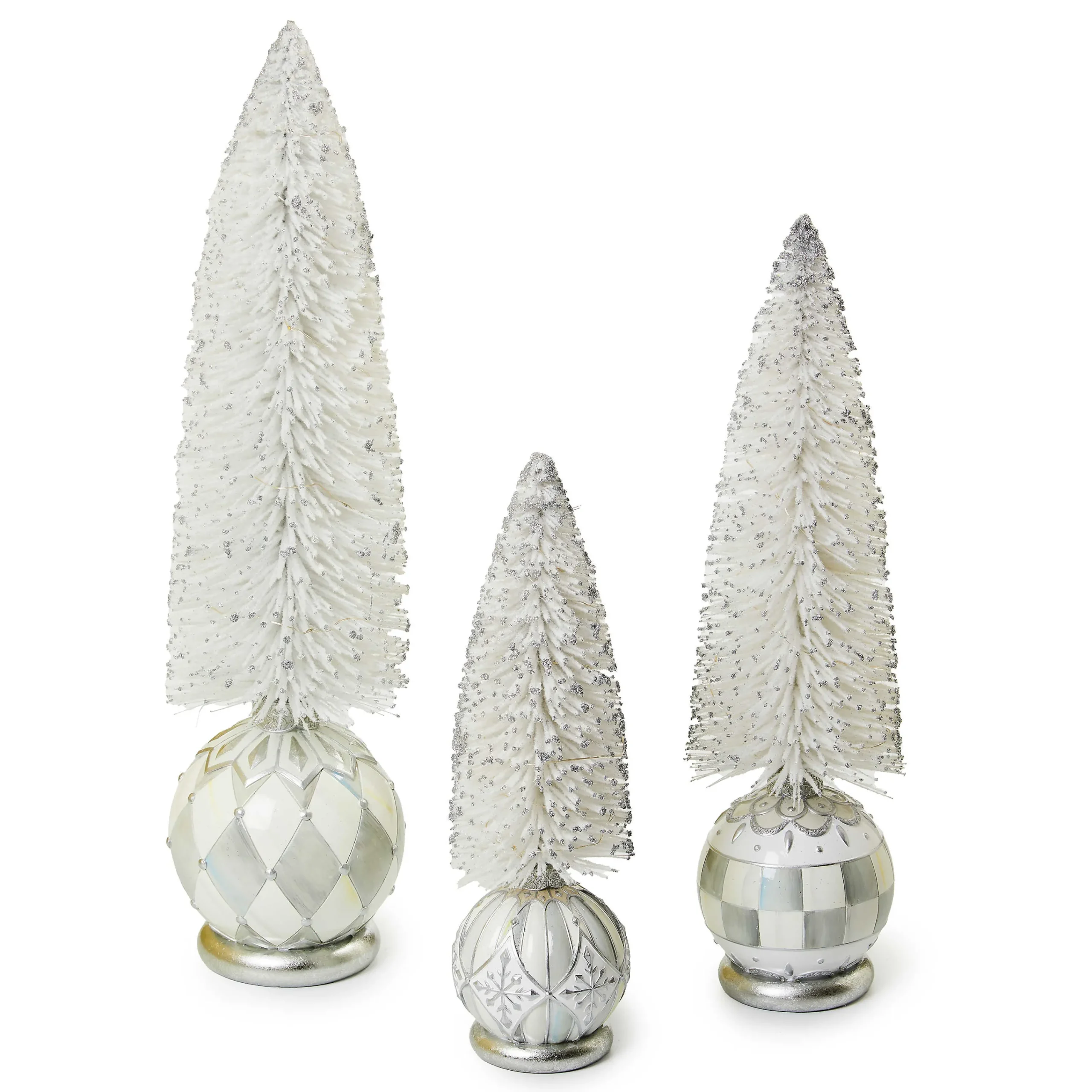 MacKenzie-Childs Room Accents<Crystal Palace Large Illuminated Bottle Brush Tree