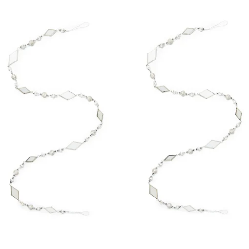 MacKenzie-Childs Holiday|Room Accents<Crystal Palace Mirrored Garland, Set of 2