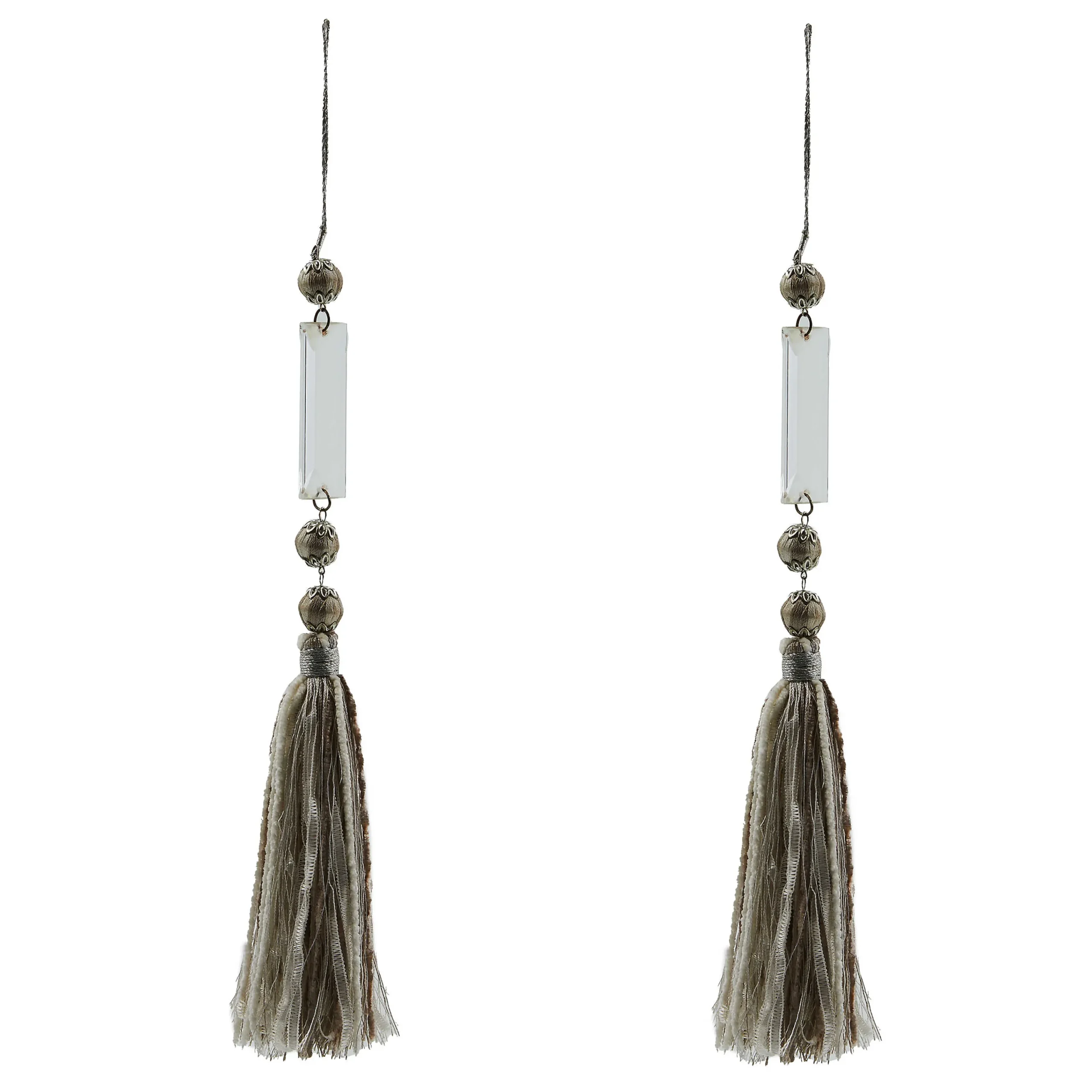 MacKenzie-Childs Decor Sets|Room Accents<Crystal Palace Prism Tassels, Set of 2