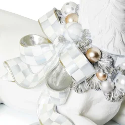 MacKenzie-Childs Outdoor<Crystal Palace Resting Trophy White Deer