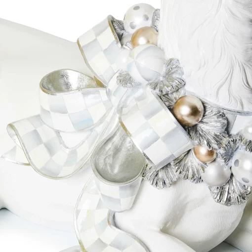 MacKenzie-Childs Outdoor<Crystal Palace Resting Trophy White Deer