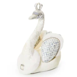 MacKenzie-Childs Room Accents<Crystal Palace Small Embellished Fabric Swan