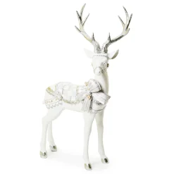 MacKenzie-Childs Room Accents<Crystal Palace Standing White Deer