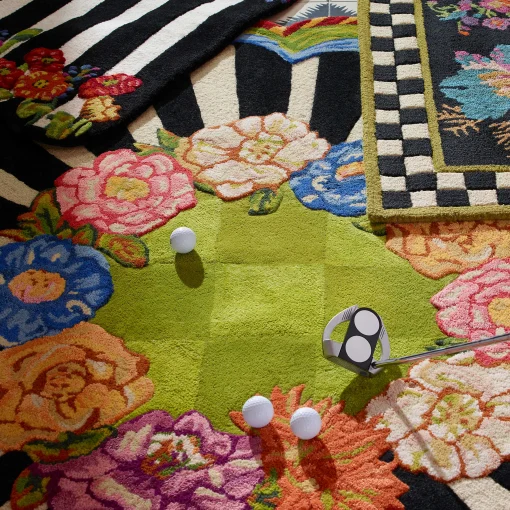 MacKenzie-Childs Rugs<Cutting Garden 6' Round Rug