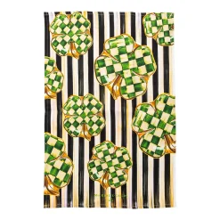 MacKenzie-Childs Spring|Kitchen & Table Linens<Dancing Clovers Dish Towel
