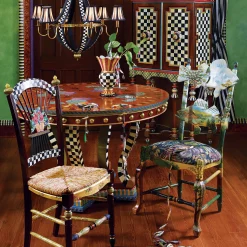 MacKenzie-Childs Dining Room & Kitchen<Dark Flower Basket Side Chair