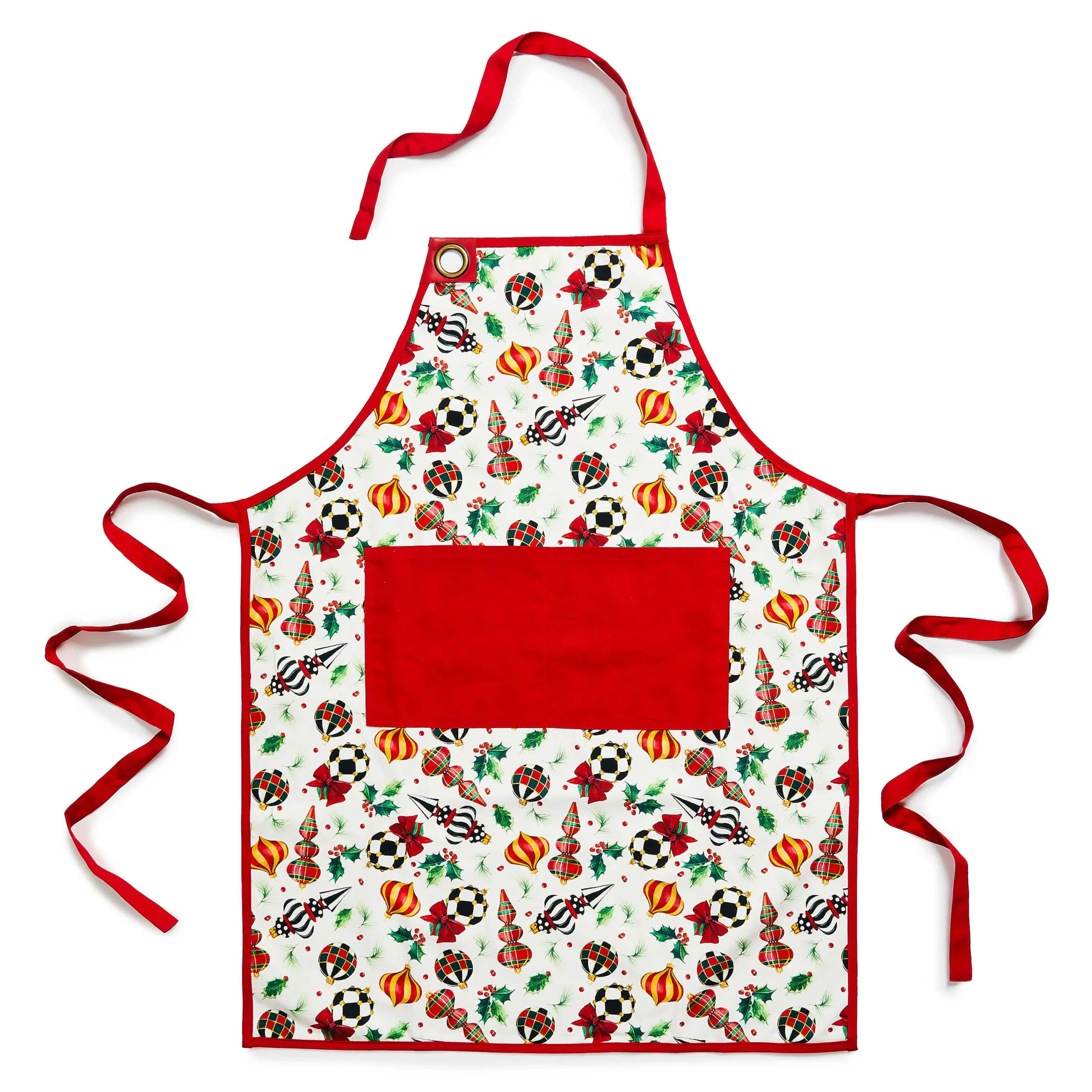 MacKenzie-Childs Accessories|Kitchen & Table Linens<Deck the Halls Apron