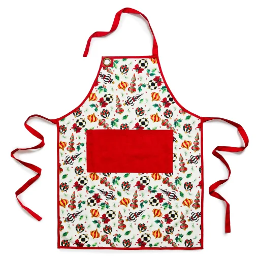 MacKenzie-Childs Accessories|Kitchen & Table Linens<Deck the Halls Apron