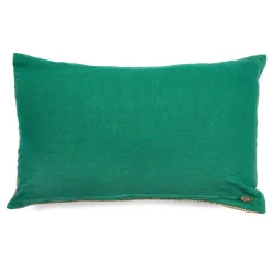 MacKenzie-Childs Holiday|Pillows, Throws, & Cushions<Deck the Halls Red Lumbar Pillow