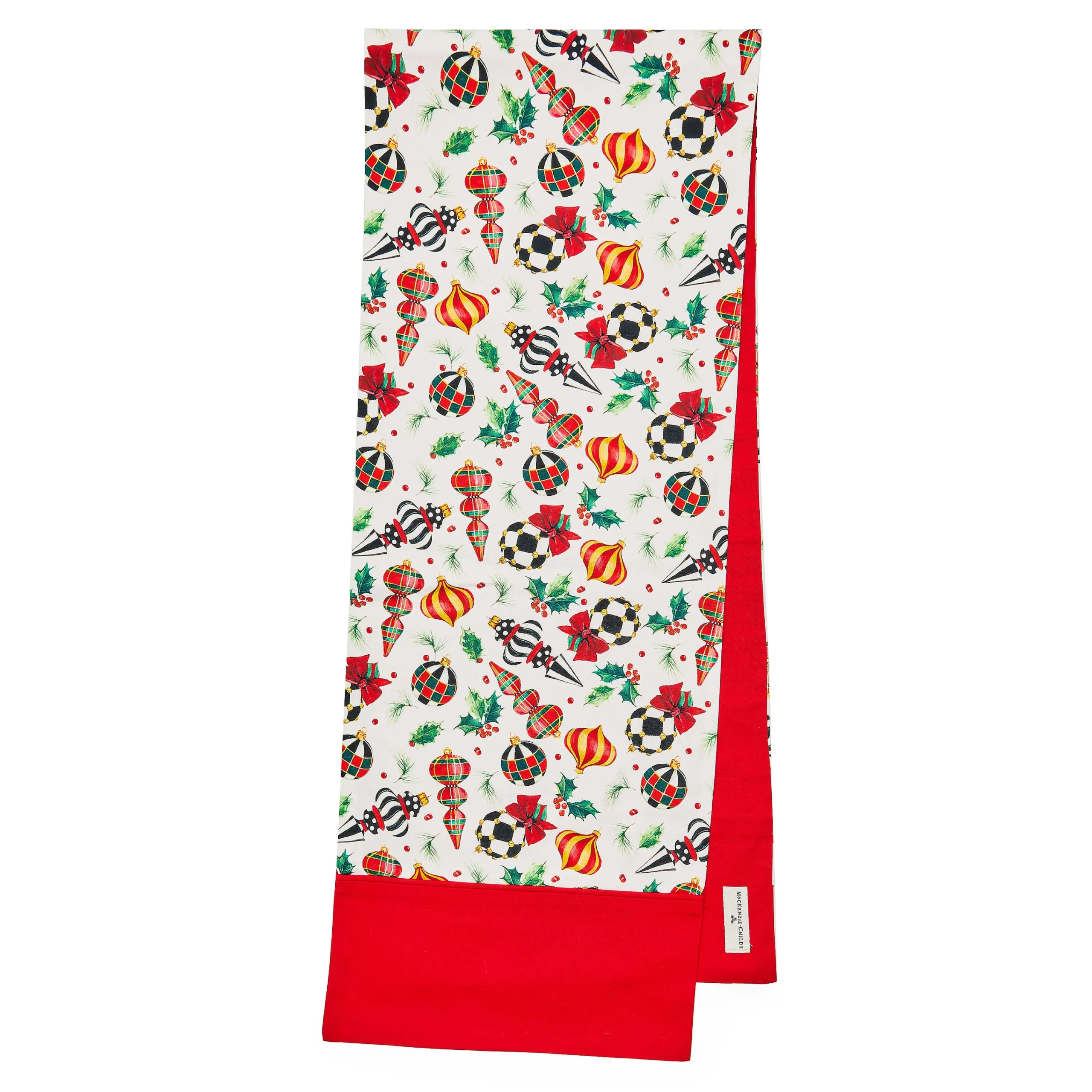 MacKenzie-Childs Kitchen & Table Linens|Table Accessories<Deck the Halls Table Runner
