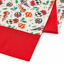 MacKenzie-Childs Kitchen & Table Linens|Table Accessories<Deck the Halls Table Runner