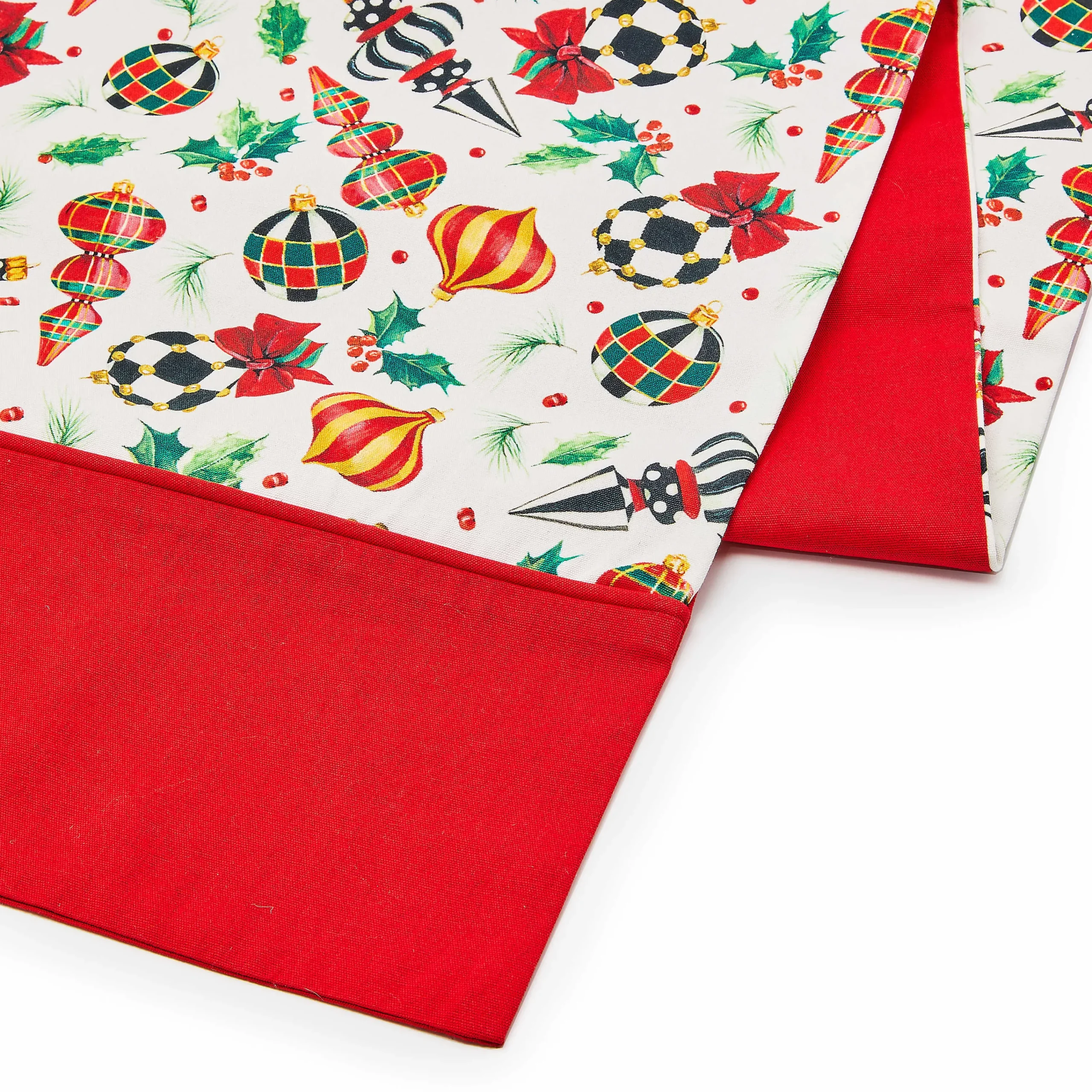 MacKenzie-Childs Kitchen & Table Linens|Table Accessories<Deck the Halls Table Runner