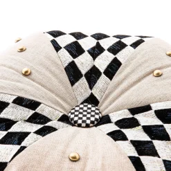 MacKenzie-Childs Living Room<Diamond and Dot Footstool