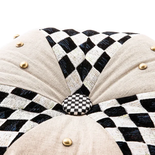 MacKenzie-Childs Living Room<Diamond and Dot Footstool