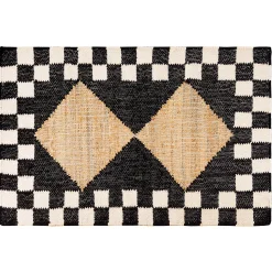 MacKenzie-Childs Rugs<Diamond Jute 2' x 3' Rug