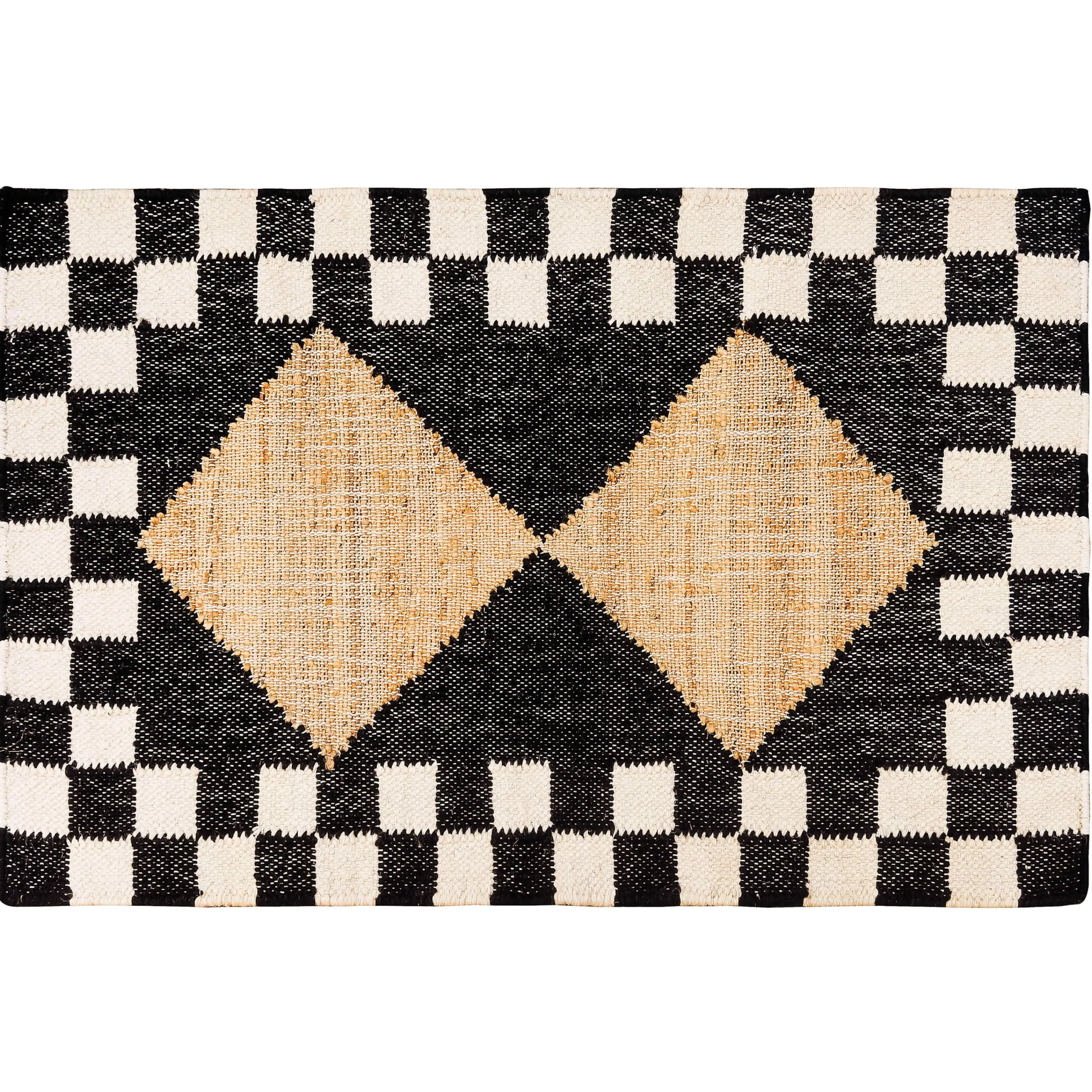 MacKenzie-Childs Rugs<Diamond Jute 2' x 3' Rug