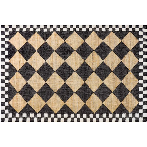 MacKenzie-Childs Rugs<Diamond Jute 5' x 8' Rug