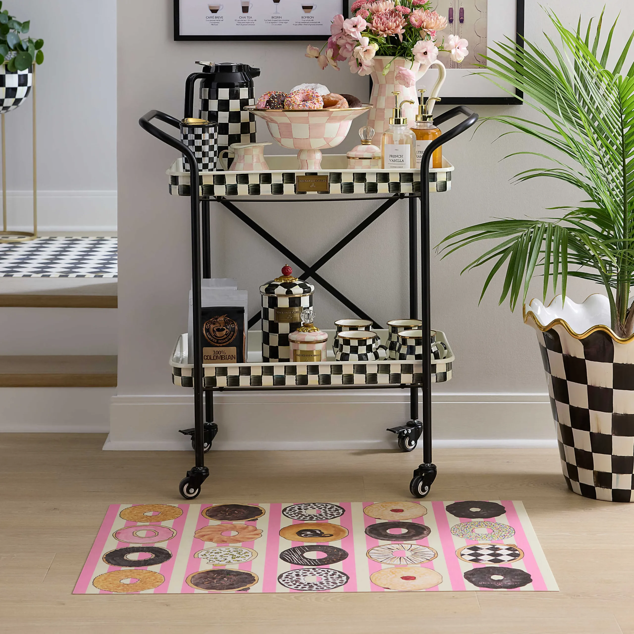 MacKenzie-Childs Rugs<Donut 2' x 3' Floor Mat