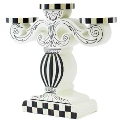 MacKenzie-Childs Candles & Fragrances|Room Accents<Doodles Pillar Candelabra
