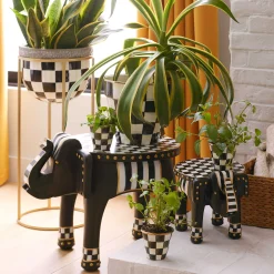 MacKenzie-Childs Living Room<Elephant Accent Table