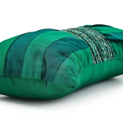 MacKenzie-Childs Pillows, Throws, & Cushions<Emerald Bow Throw Pillow